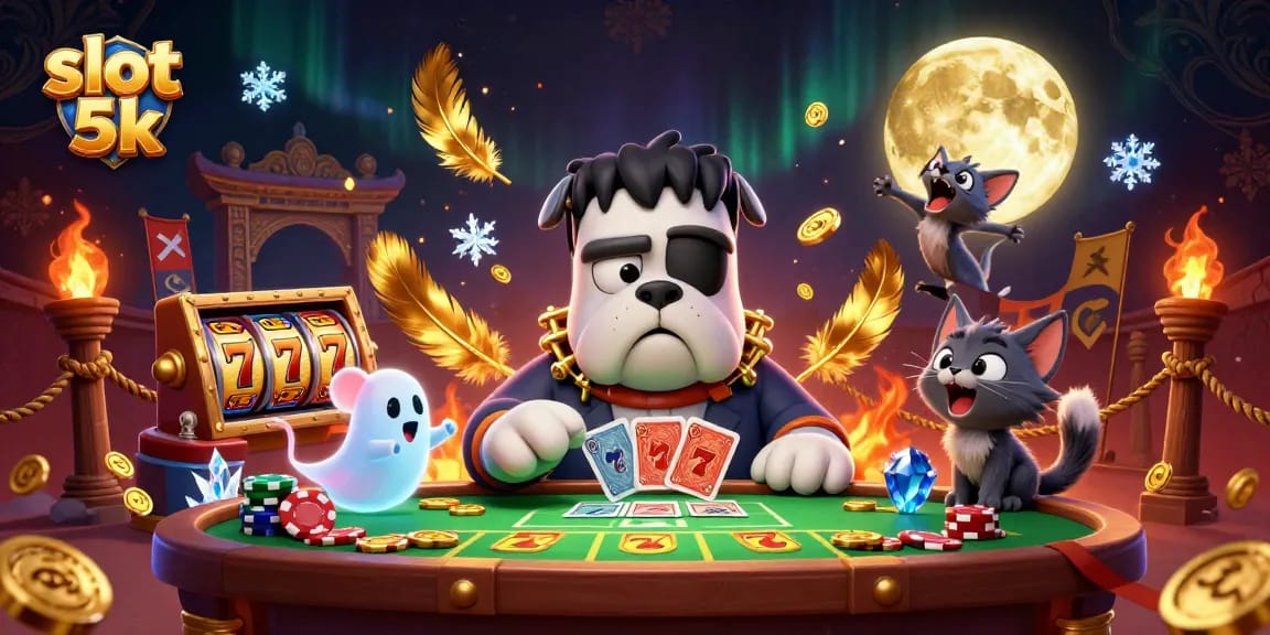 Experience thrilling wins and excitement at slot 5k with unique characters and dynamic casino elements.