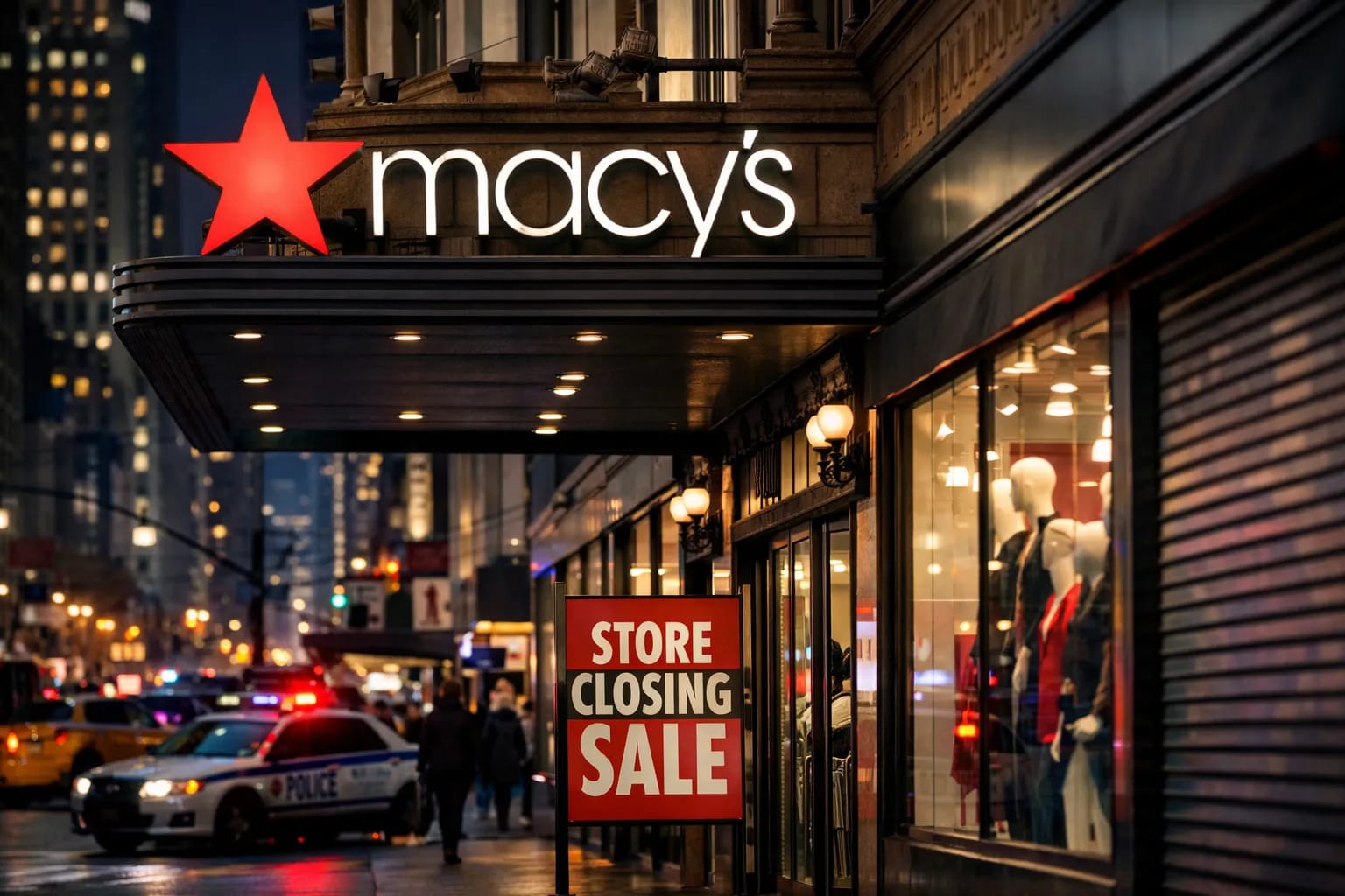 macy's to close 150 stores after sales drop $21.3 billion