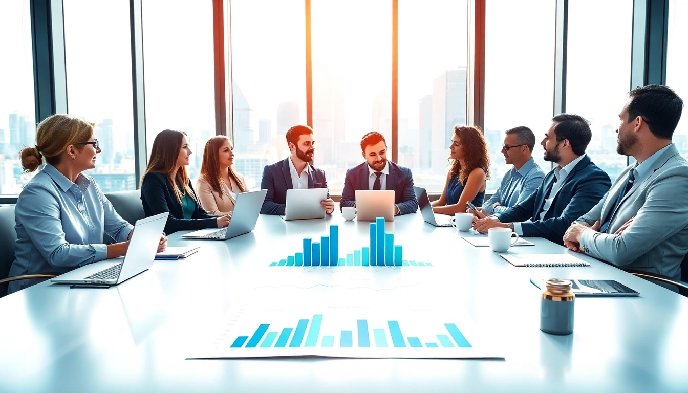 Team analyzing Bid-No-Bid Analysis during a professional meeting.