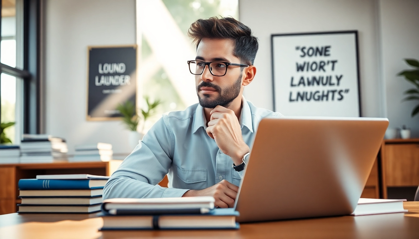Showcasing founder leadership insights, a business leader reflects thoughtfully in a modern office.