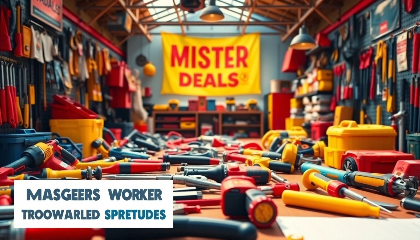 Mister Worker deals showcase premium tools and equipment discounts, highlighting best offers and savings.
