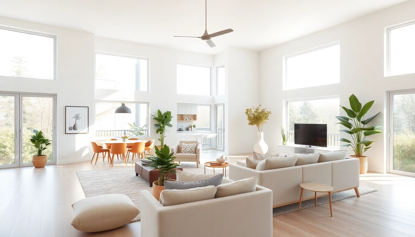 Experience Seamless Living in a bright modern home with open spaces and serene vibes.