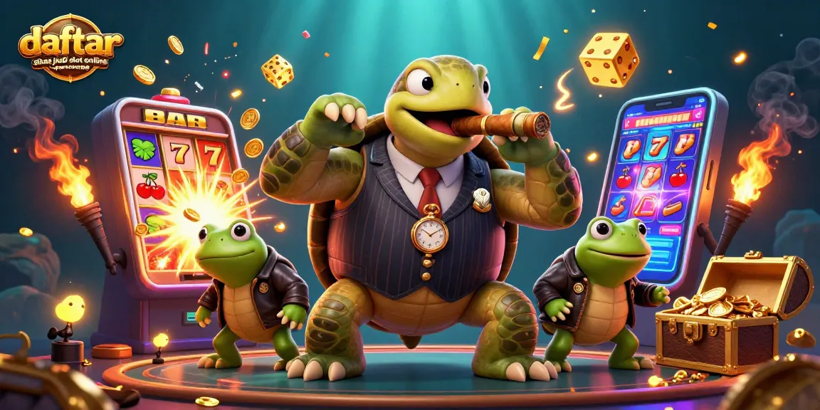 Permainan menarik dari daftar situs judi slot online terpercaya dengan karakter kartun dan slot jackpot yang meletus.