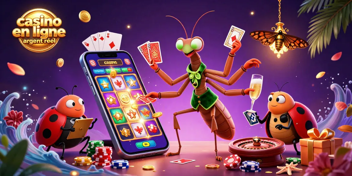 Jouez au casino en ligne argent réel avec des machines à sous et des croupiers professionnels.