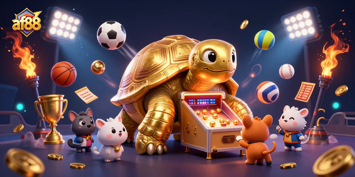 Join the excitement at af88, where golden gaming adventures await in this vibrant 3D casino world.