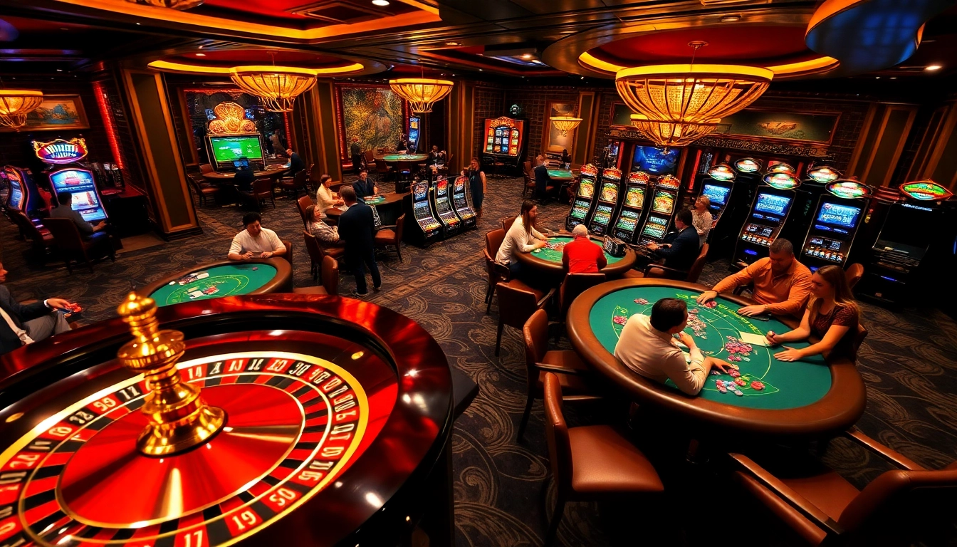 Découvrez l'excitation des meilleurs casinos en ligne avec une roulette animée, des tables de poker et une action de jeu vibrante.