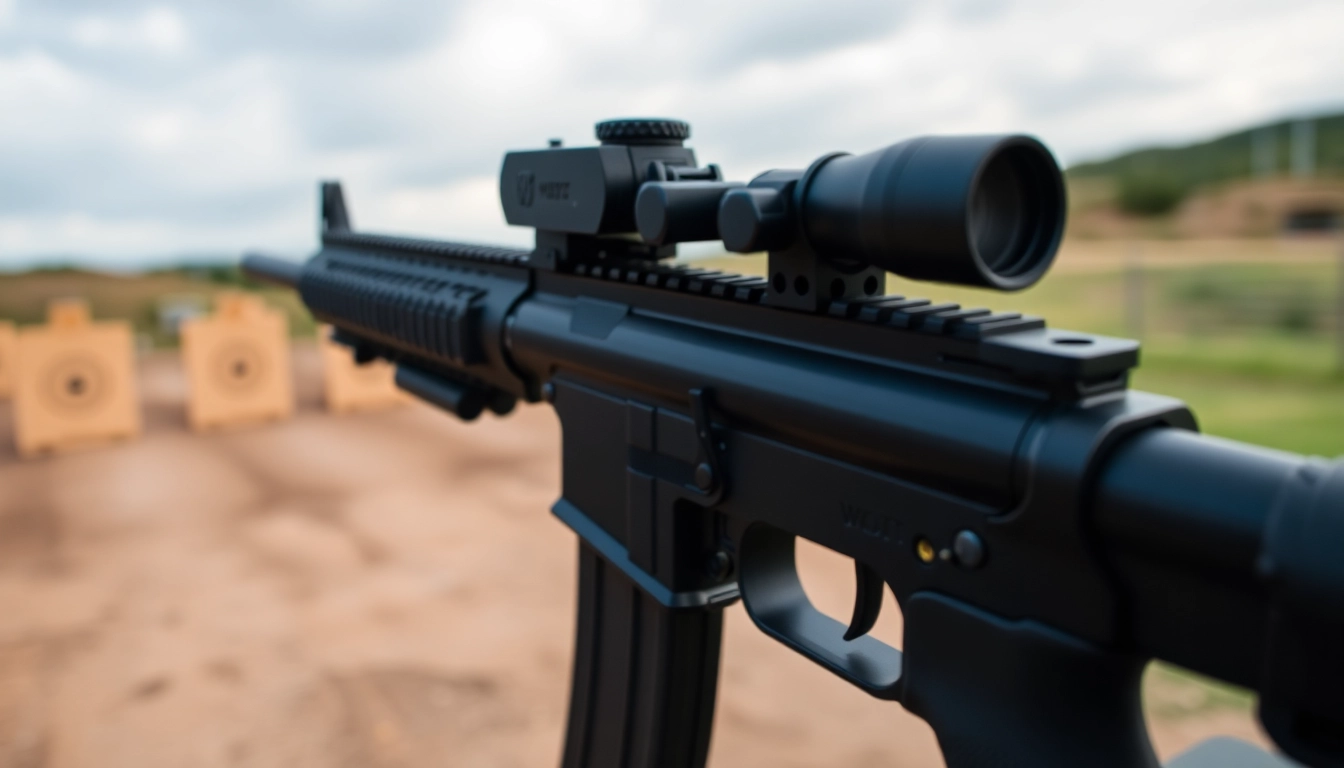 Find out where to buy wot trigger through a detailed close-up showcasing its features on an AR-15.