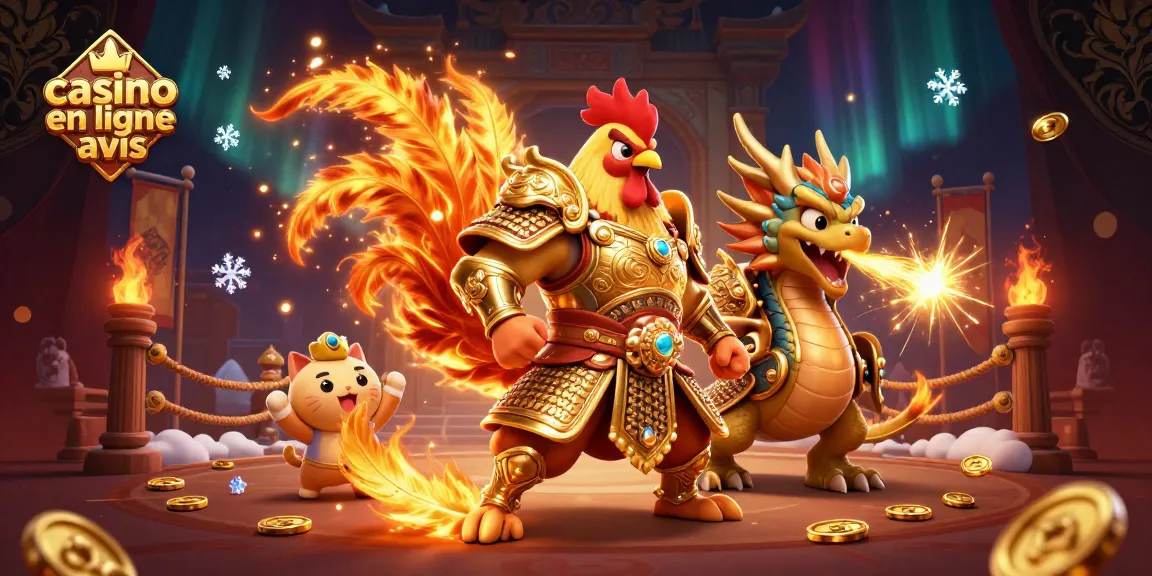 Découvrez le combat spectaculaire avec le casino en ligne avis et des personnages animés au cœur d'une arène.