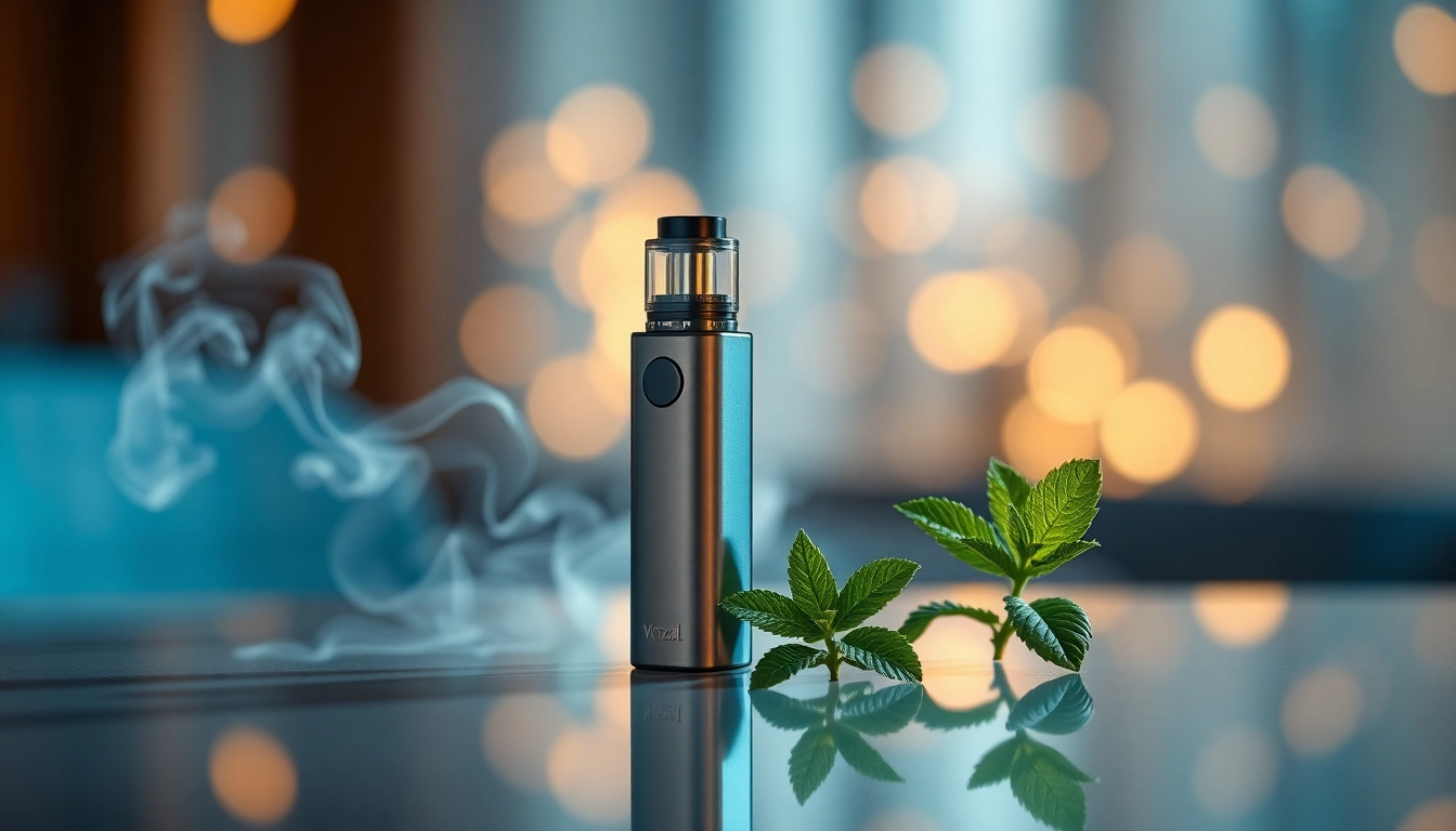 Vozol Vaping Gerät mit eleganter Design und frischen Aromen.