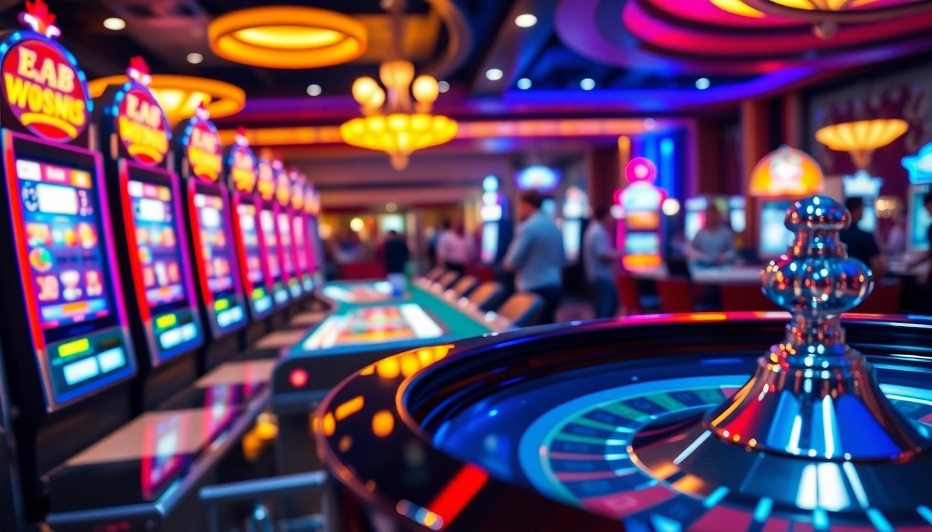 Erleben Sie den neuen casino bonus ohne einzahlung neu in einer lebhaften Casino-Umgebung mit spannenden Spielen.