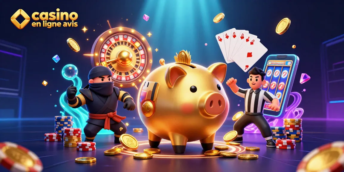 Jouez avec des experts au casino en ligne avis, où les tirelires et samouraïs s'affrontent.