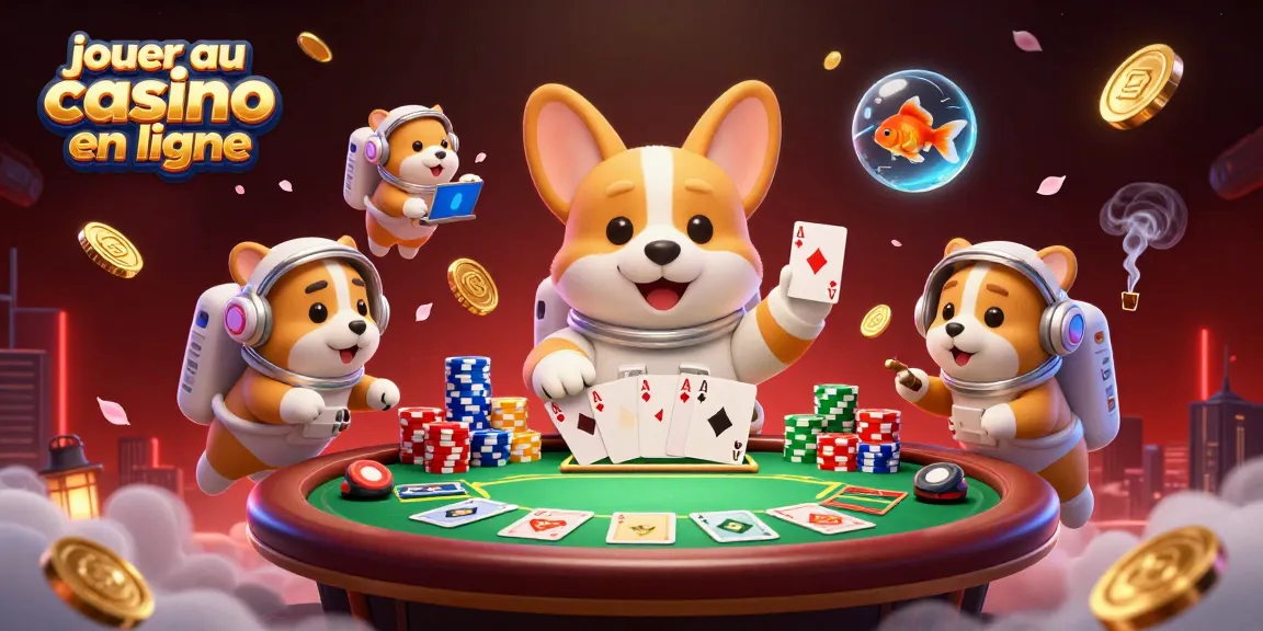 Joignez-vous à l'aventure en jouant au casino en ligne entouré d'animaux spatiaux dans un casino intergalactique.
