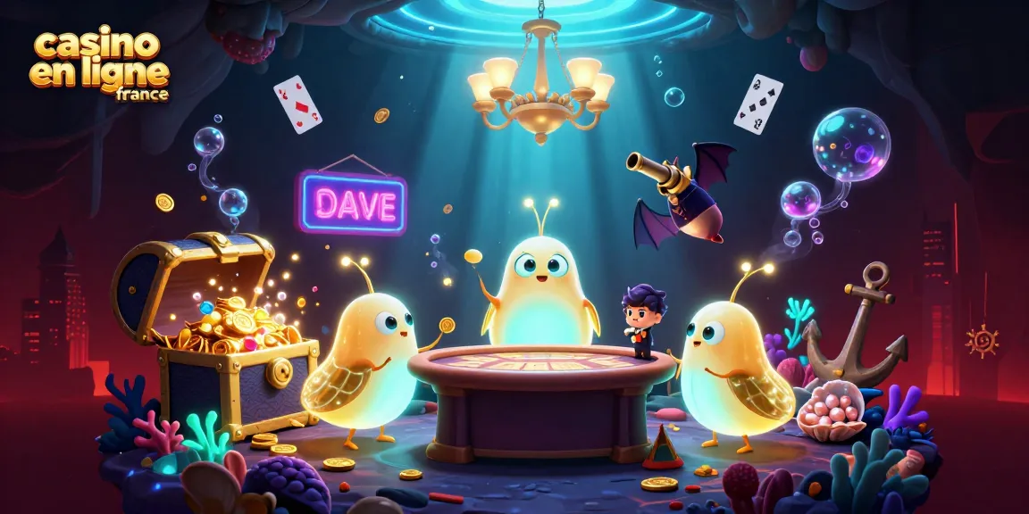 Découvrez le monde coloré du casino en ligne France avec des lucioles illuminant une scène animée.