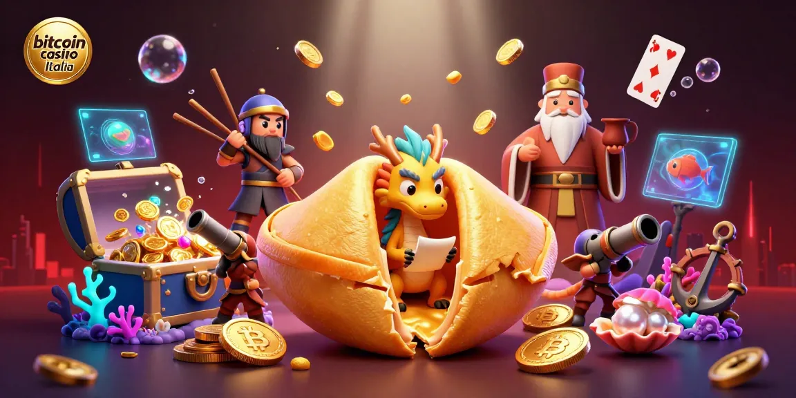 Gioca con i migliori bonus nel bitcoin casino Italia, con avventure tra draghi e tesori d'oro.