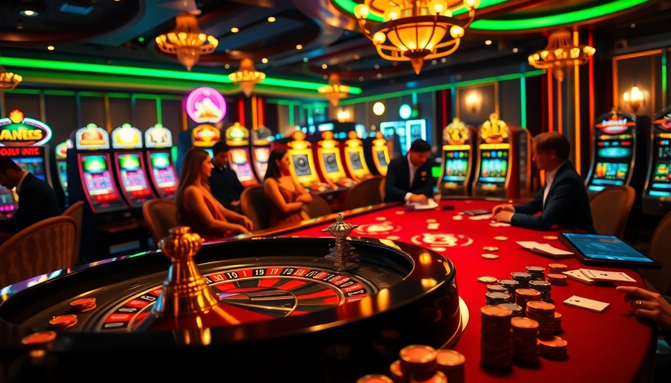 Participez à un jeu palpitant sur un site de casino en ligne avec roulette, poker et machines à sous.