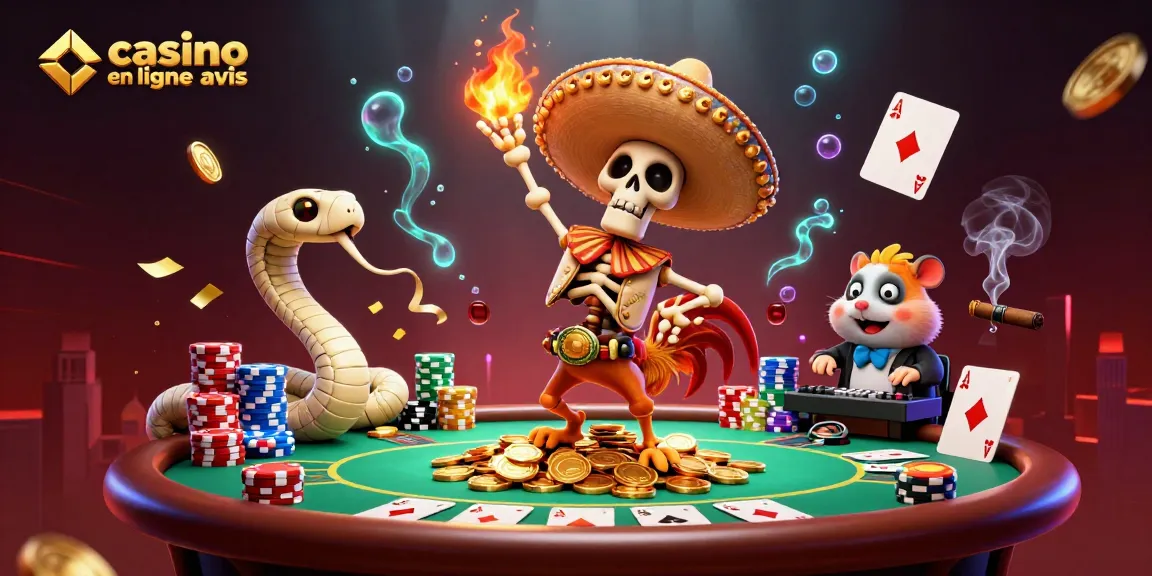 Profitez de l'expérience des jeux avec casino en ligne avis à travers des personnages emblématiques des jeux d'argent.