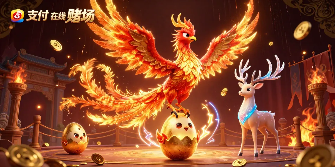 支付在线赌场为玩家提供快速提款的华丽场景,金色羽毛与炽热效果交织展现动感氛围。