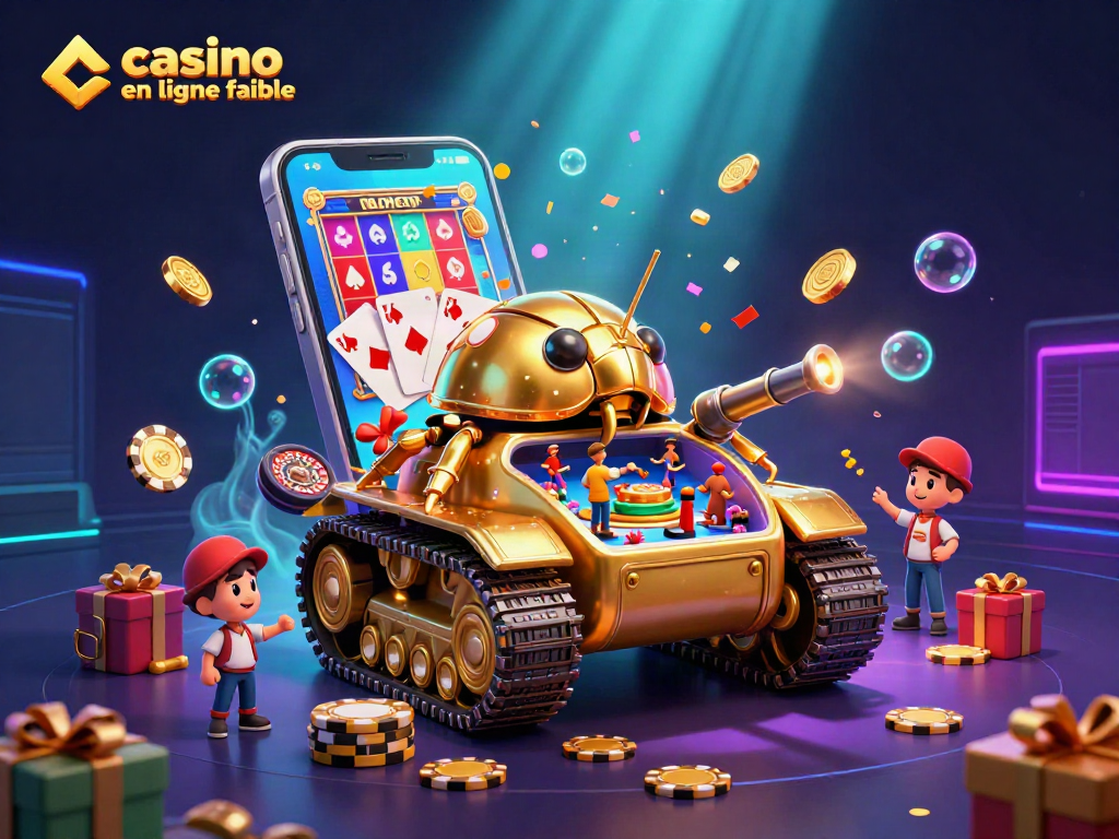Gagnez des récompenses dans un casino en ligne fiable avec un tank unique en scène
