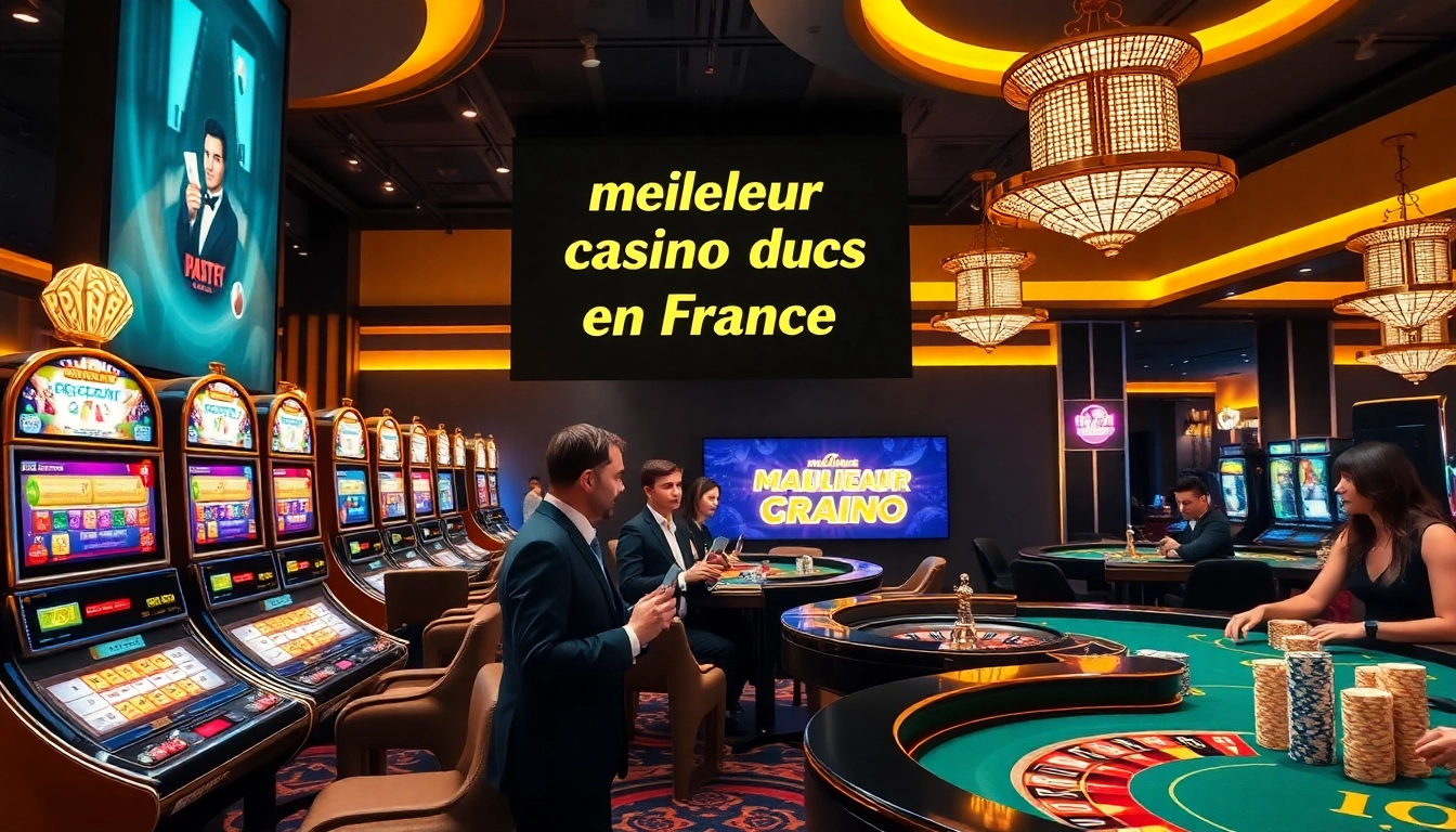 Vivez l'excitation au meilleur casino en ligne France avec des machines à sous vibrantes et un gameplay captivant.