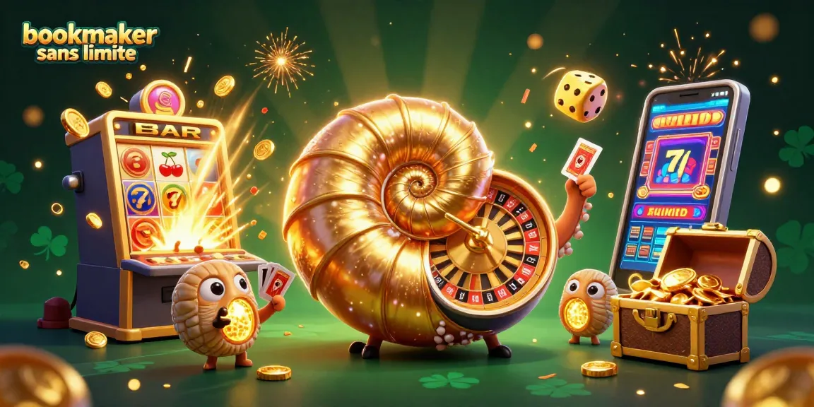 Profitez des enjeux sans limite chez le bookmaker sans limite, entouré d'effets visuels captivants.