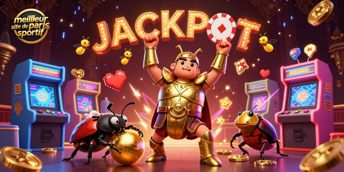 Le meilleur site de paris sportif vous fait gagner avec des personnages de jeu animés amusants.