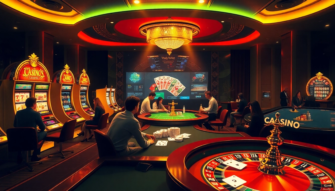 Vivez le frisson du site de casino en ligne avec des visuels époustouflants de jeux en ligne et de tables virtuelles.
