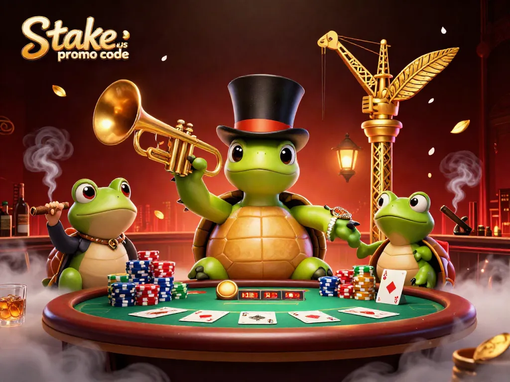 Engage with the exciting stake.us promo code for free coins and bonuses in a vibrant casino scene.