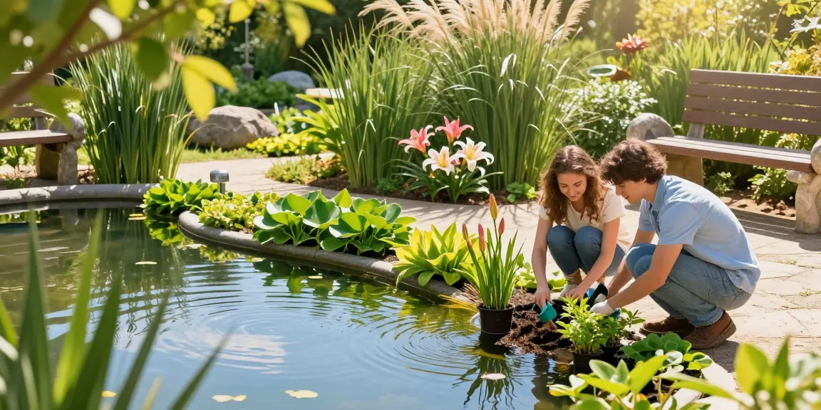 Buy Marginal Pond Plants while enhancing your garden pond's beauty with vibrant flora.