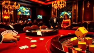 Rasakan sensasi kasino yang mendebarkan bersama Dewanaga89 di meja blackjack mewah dengan permainan glamor.