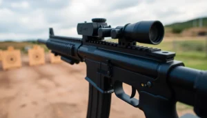 Find out where to buy wot trigger through a detailed close-up showcasing its features on an AR-15.