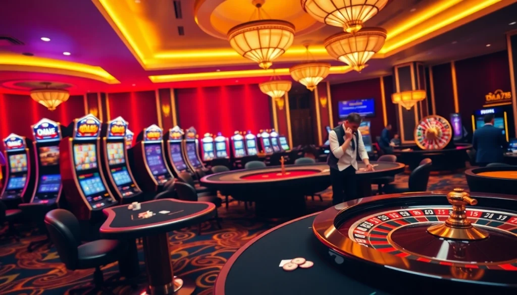 DOLA789 online casino gameplay featuring engaging slot machines and exciting betting actions.