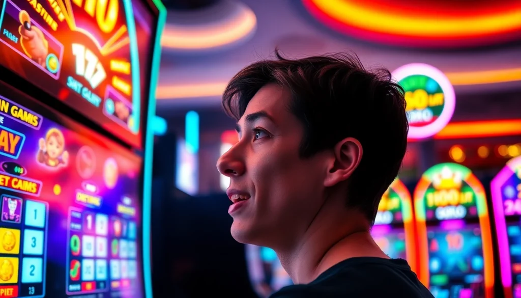 Menangkan slot depo 1000 dengan momen permainan yang mendebarkan di lingkungan gaming yang energik.