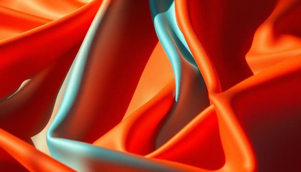 Bekijk een model dat spandex stof presenteert in een levendige stijlsetting met opvallende patronen.