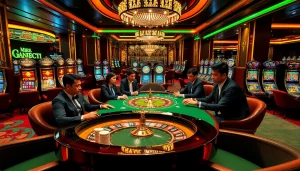 Engage in the thrill of high-stakes poker at a premier top club casino.
