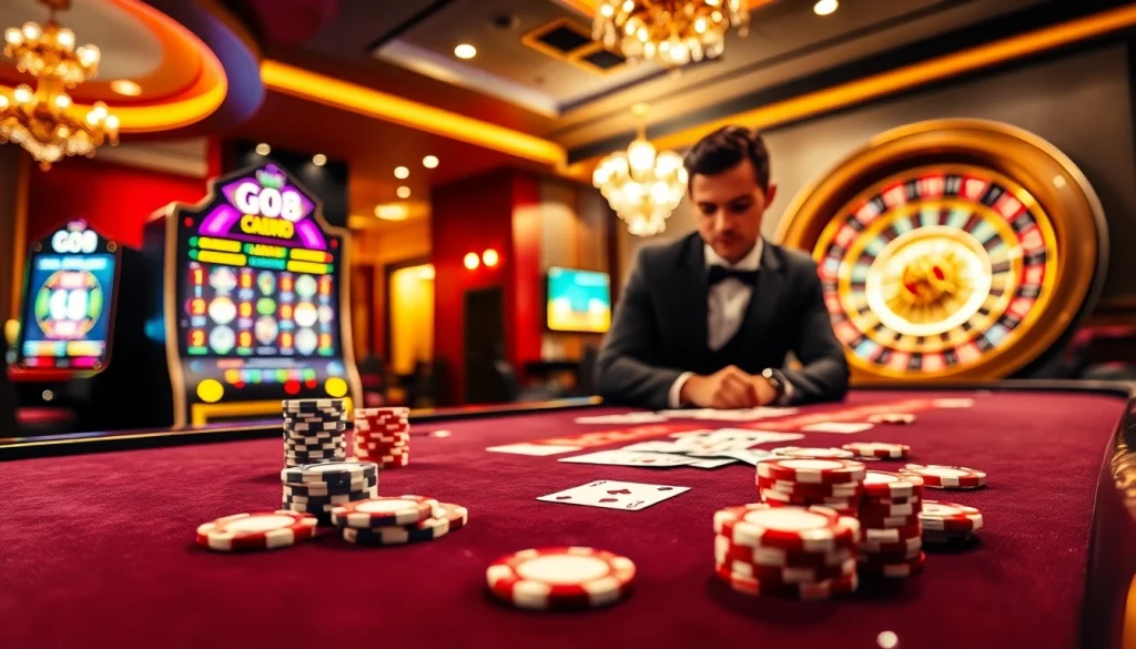 Experience the thrill at Go8 Casino with vibrant gaming options and high-stakes action.