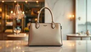 레플리카 고급 가방의 세부사항을 강조하는 이미지