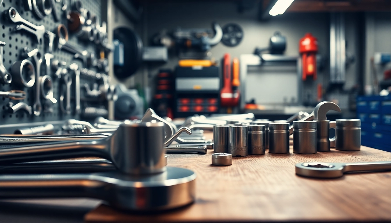 Using stahlwille tools, a mechanic assembles machinery parts in a dynamic workspace.
