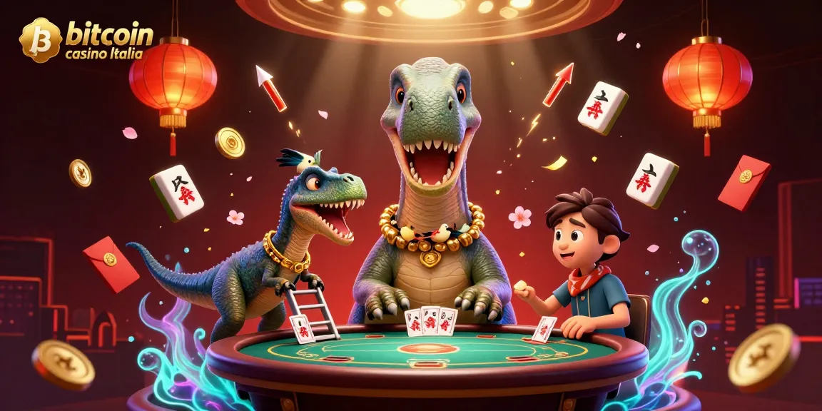 Gioca al bitcoin casino Italia con immagini dinamiche di gioco e decorazioni.